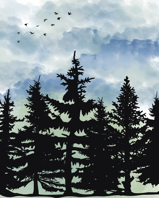 Secret Drop- Moody forest